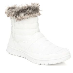 Ryka Suzy Nylon Ankle Shearling Boot
